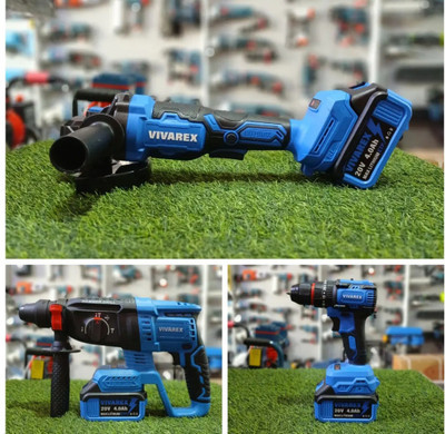 کیت شارژی براشلس 3 عددی ویوارکس VR2403-BCK(2عدد باطری)