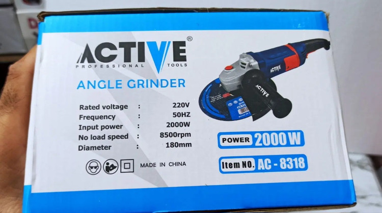 فرز آهنگری اکتیو تولز مدل AC8318 ظرفیت ۲۰۰۰ وات سایز ۱۸۰ میلیمتر