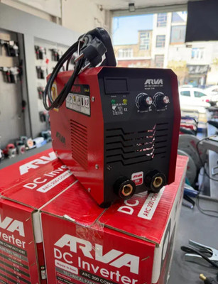 اینورتر جوشکاری آروا مدل 2184 ظرفیت ۲۰۰ آمپر IGBT کامپکت با کابل و انبر