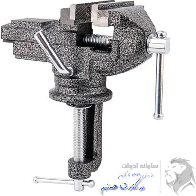 گیره بغل میز گردان سایز 50 میلیمتر سندان دار مکسین MAXIN مدل P50