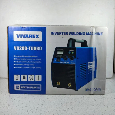 دستگاه جوش 200 آمپر ویوارکس مدل VR200 turbo (12 ماه گارانتی) (اینورتر جوشکاری)