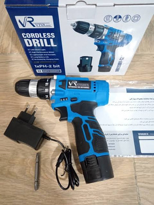 دریل پیچ گوشتی شارژی تک باطری ویوارکس مدل VR1210V-12C