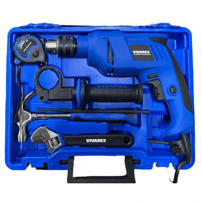 دریل چکشی 13 میلی متری 650 وات ویوارکس مدل VR-6520 مجموعه 20 عددی