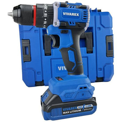 دریل شارژی ویوارکس 20 ولت براشلس مدل VR2010-IBL
