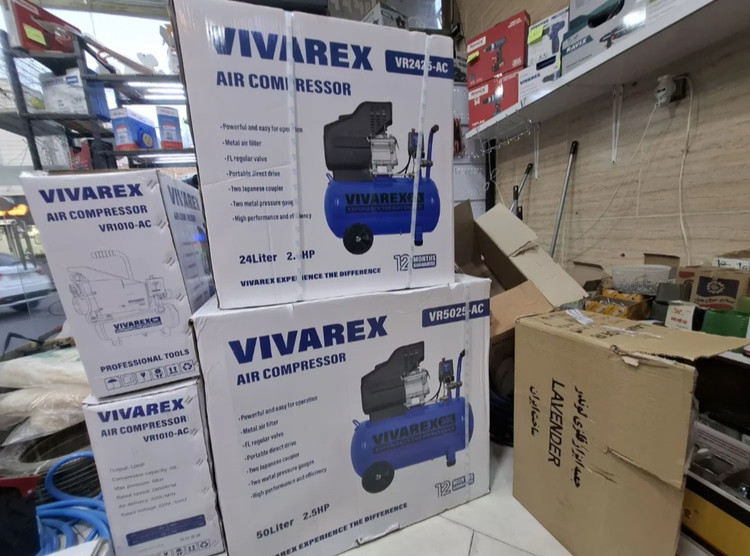 کمپرسور باد 24 لیتر روغنی ویوارکس مدل VR2425-AC با یکسال گارانتی و خدمات پس از فروش