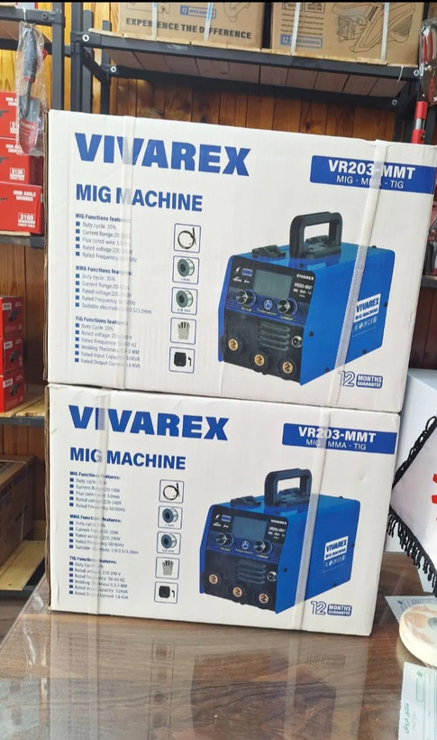 دستگاه جوش سه کاره ویوارکس مدل VR203-MMT با روش جوش MIG و TIG