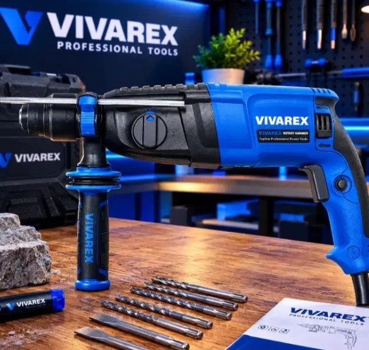 دریل بتن کن ویوارکس مدل VR8026RH ظرفیت ۳ کیلوگرم چهار شیار