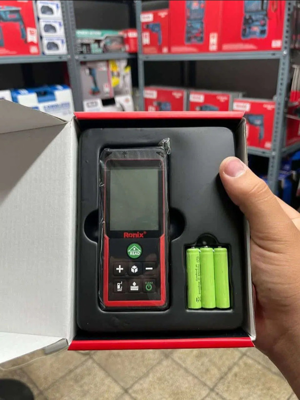 متر لیزری رونیکس مدل RH-9351G برد ۵۰ متری نور سبز
