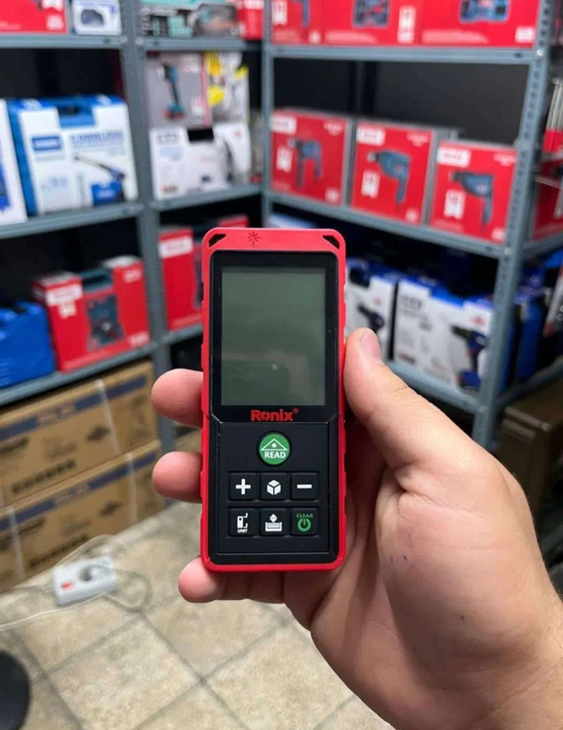 متر لیزری رونیکس مدل RH-9351G برد ۵۰ متری نور سبز