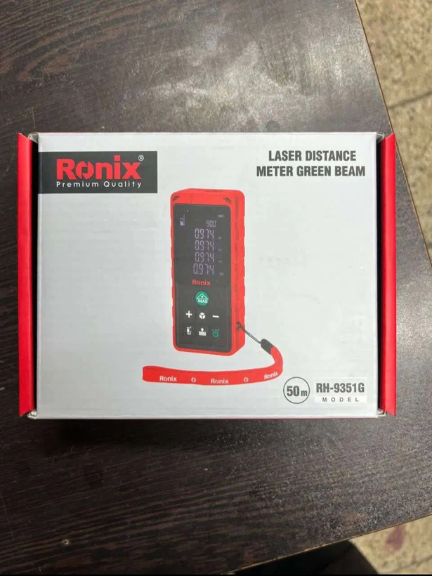 متر لیزری رونیکس مدل RH-9351G برد ۵۰ متری نور سبز