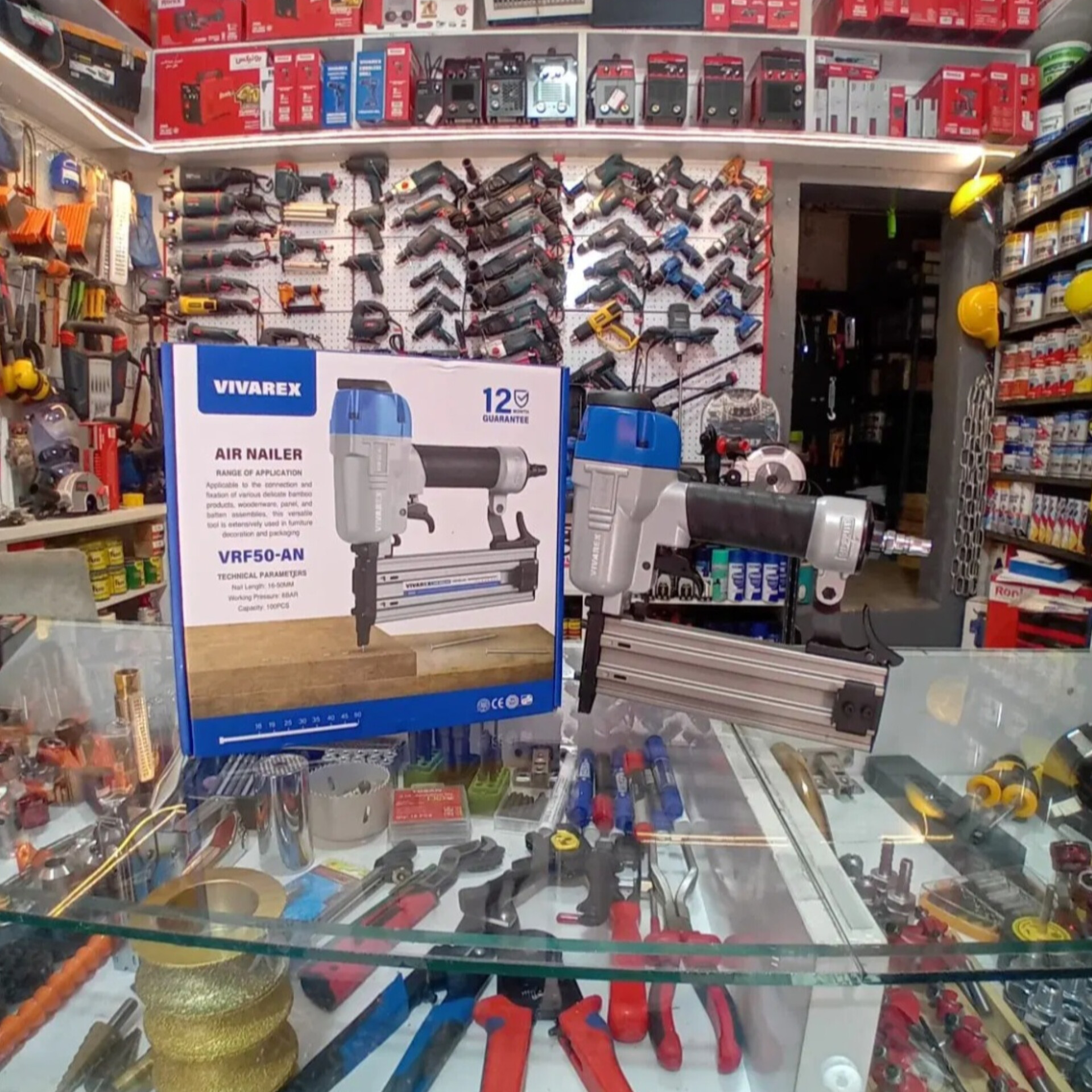 میخکوب بادی ویوارکس مدل VRF50-AN سایز ۵ سانتیمتر
